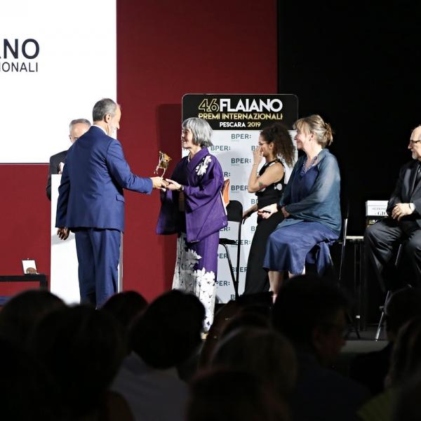 Vincitori Premio Internazionale Flaiano d'Italianistica - Hanimari Heino, Alessandro Carrera e Chiseko Tanaka